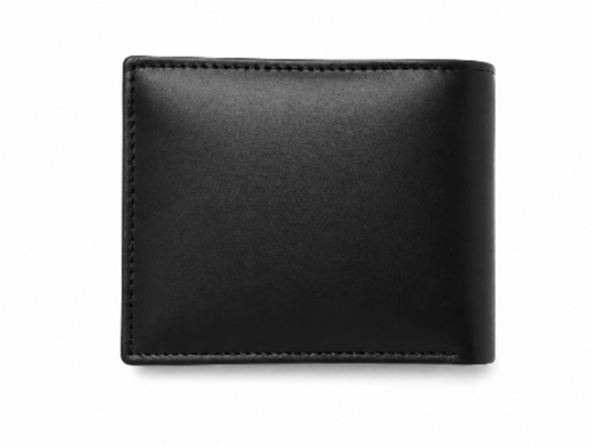 Black premium leather men wallet