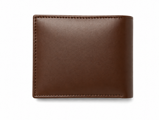 Brown premium leather men wallet